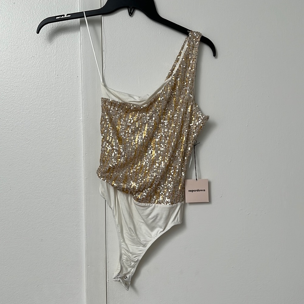 Superdown Sequent One Strap Bodysuit